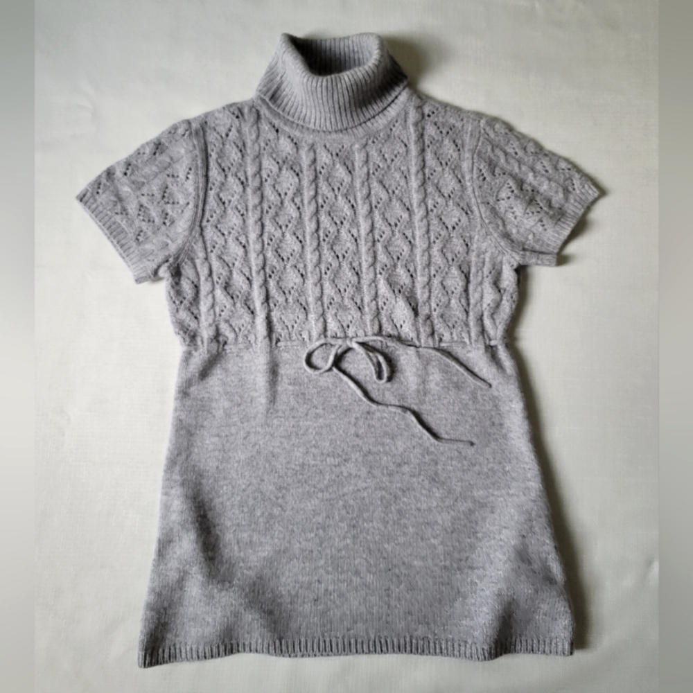 NWOT Michael Kors Gray Turtleneck Sweater, Size S - Picture 12 of 12
